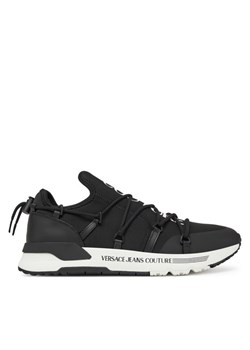 Versace Jeans Couture Sneakersy 78YA3SA6 Czarny ze sklepu MODIVO w kategorii Buty sportowe męskie - zdjęcie 181893248