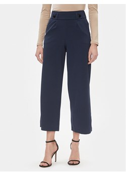 JDY Spodnie materiałowe Geggo 15208430 Granatowy Wide Leg ze sklepu MODIVO w kategorii Spodnie damskie - zdjęcie 181893289