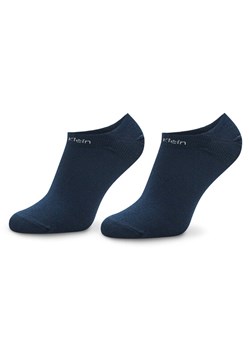 Calvin Klein Zestaw 2 par niskich skarpet damskich 701218774 Granatowy ze sklepu MODIVO w kategorii Skarpetki damskie - zdjęcie 181893325