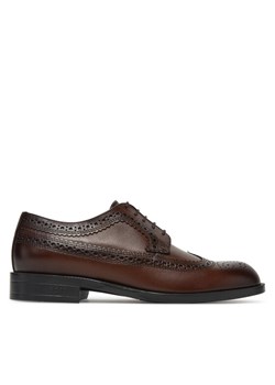 BOSS Półbuty 50543423 Brązowy ze sklepu MODIVO w kategorii Buty eleganckie męskie - zdjęcie 181893447