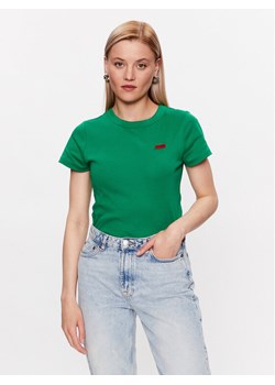Hugo Top 50489117 Zielony Regular Fit ze sklepu MODIVO w kategorii Bluzki damskie - zdjęcie 181893489