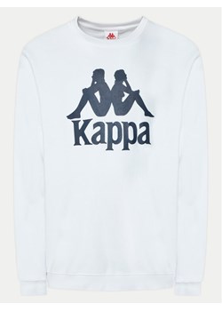 Kappa Bluza 703797 Biały Regular Fit ze sklepu MODIVO w kategorii Bluzy męskie - zdjęcie 181893525