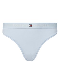 Tommy Hilfiger Stringi UW0UW04146 Błękitny ze sklepu MODIVO w kategorii Majtki damskie - zdjęcie 181893919