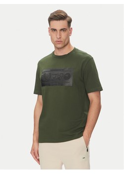 BOSS T-Shirt 50538112 Zielony Regular Fit ze sklepu MODIVO w kategorii T-shirty męskie - zdjęcie 181894188