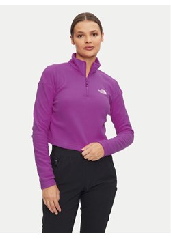 The North Face Polar Glacier NF0A855N Granatowy Regular Fit ze sklepu MODIVO w kategorii Bluzy damskie - zdjęcie 181894269