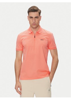 BOSS Polo Philix Pima 50538177 Pomarańczowy Regular Fit ze sklepu MODIVO w kategorii T-shirty męskie - zdjęcie 181894537