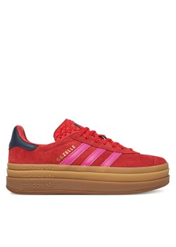 Sneakersy adidas Gazelle Bold JH9665 Czerwony ze sklepu eobuwie.pl w kategorii Buty sportowe damskie - zdjęcie 181897336