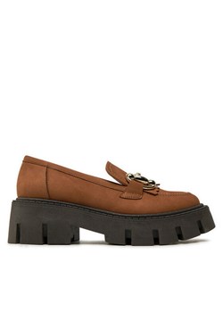 Loafersy R.Polański 1925 Brązowy ze sklepu eobuwie.pl w kategorii Półbuty damskie - zdjęcie 181897497