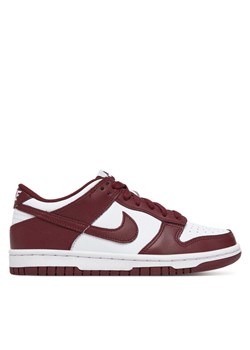 Sneakersy Nike Dunk Low (GS) FB9109 115 Biały ze sklepu eobuwie.pl w kategorii Buty sportowe damskie - zdjęcie 181897578