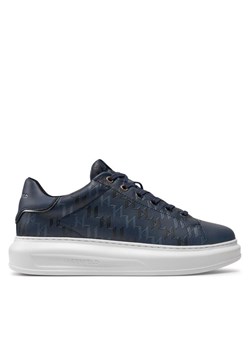 Sneakersy KARL LAGERFELD KL52572 Granatowy ze sklepu eobuwie.pl w kategorii Trampki męskie - zdjęcie 181897789