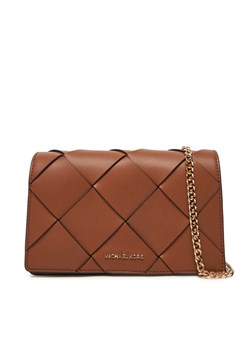 Torebka MICHAEL Michael Kors 32S5GJ6C8L Brązowy ze sklepu eobuwie.pl w kategorii Kopertówki - zdjęcie 181897829