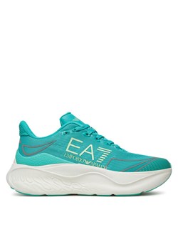 Sneakersy EA7 Emporio Armani X8X245 XK442 D132 Zielony ze sklepu eobuwie.pl w kategorii Buty sportowe męskie - zdjęcie 181897878