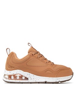 Sneakersy Skechers Matte Air 155548/WTN Brązowy ze sklepu eobuwie.pl w kategorii Buty sportowe damskie - zdjęcie 181897909