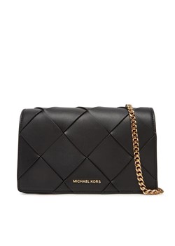 Torebka MICHAEL Michael Kors 32S5GJ6C8L Czarny ze sklepu eobuwie.pl w kategorii Kopertówki - zdjęcie 181898005