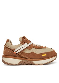 Sneakersy Ugg W Retrofi Low 1167491 Brązowy ze sklepu eobuwie.pl w kategorii Buty sportowe damskie - zdjęcie 181898086