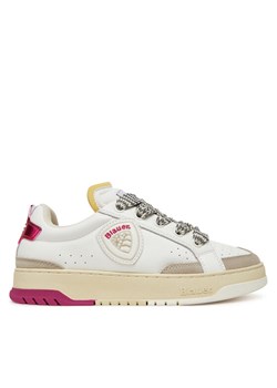 Sneakersy Blauer S5ADEL02/LEA Biały - id: 0000305341488 - marki Blauer USA - 181898117 Sneakersy Blauer S5ADEL02/LEA Biały ze sklepu eobuwie.pl w kategorii Buty sportowe damskie - zdjęcie 181898117