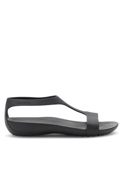 Sandały Crocs SERENA SANDAL 205469-060 Czarny ze sklepu eobuwie.pl w kategorii Sandały damskie - zdjęcie 181898138