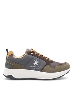 Sneakersy Beverly Hills Polo Club 2023P2018-1 Khaki ze sklepu eobuwie.pl w kategorii Buty sportowe męskie - zdjęcie 181898215