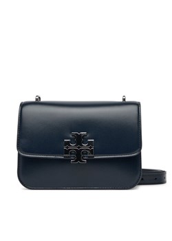Torebka Tory Burch 164828 Granatowy ze sklepu eobuwie.pl w kategorii Listonoszki - zdjęcie 181898285