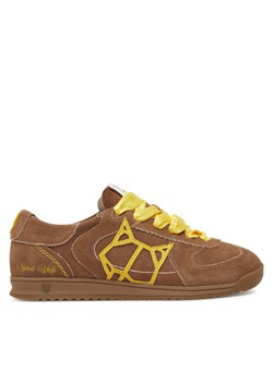 Sneakersy Naked Wolfe Exposuree Brązowy ze sklepu eobuwie.pl w kategorii Buty sportowe damskie - zdjęcie 181898419