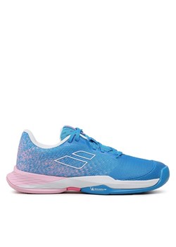 Buty do tenisa Babolat Jet Mach 3 Clay Jr 33S23887 Niebieski ze sklepu eobuwie.pl w kategorii Buty sportowe dziecięce - zdjęcie 181898436