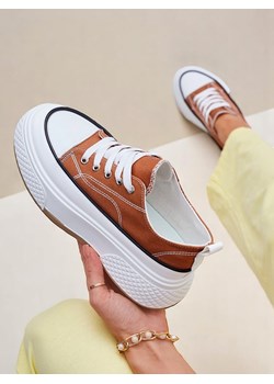 Royalfashion Trampki damskie na platformie Beemes ze sklepu royalfashion.pl w kategorii Trampki damskie - zdjęcie 181908295