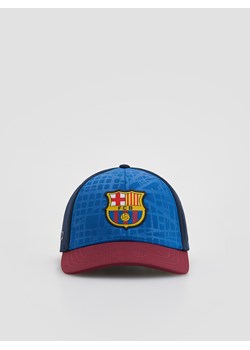 Reserved - Czapka FC Barcelona - granatowy ze sklepu Reserved w kategorii Czapki dziecięce - zdjęcie 181918086