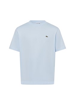 Lacoste Koszulka męska Mężczyźni Bawełna jasnoniebieski jednolity ze sklepu vangraaf w kategorii T-shirty męskie - zdjęcie 181919597