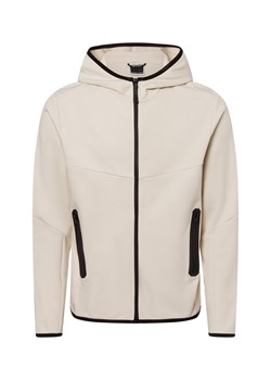 Jack & Jones Męska kurtka z kapturem - JCOFusion Mężczyźni beżowy jednolity ze sklepu vangraaf w kategorii Bluzy męskie - zdjęcie 181919605