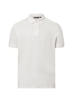 Finshley & Harding Męska koszulka polo Mężczyźni Bawełna écru jednolity ze sklepu vangraaf w kategorii T-shirty męskie - zdjęcie 181919616
