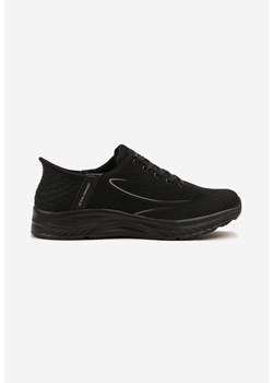 Czarne Buty Sportowe Sneakersy z Ozdobnym Tłoczeniem Axedla ze sklepu born2be.pl w kategorii Buty sportowe męskie - zdjęcie 181922736