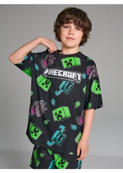 Sinsay - Koszulka Minecraft - czarny - id: 099EN-99X - marki Sinsay - 181929327 Sinsay - Koszulka Minecraft - czarny ze sklepu Sinsay w kategorii T-shirty chłopięce - zdjęcie 181929327