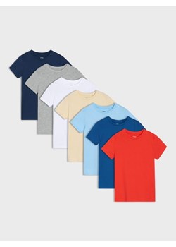 Sinsay - Koszulki z domieszką wiskozy 7 pack - wielobarwny ze sklepu Sinsay w kategorii T-shirty chłopięce - zdjęcie 181929468