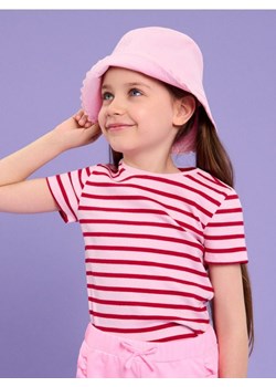 Sinsay - Kapelusz bucket hat z hafowanym motylem - różowy ze sklepu Sinsay w kategorii Czapki dziecięce - zdjęcie 181929916