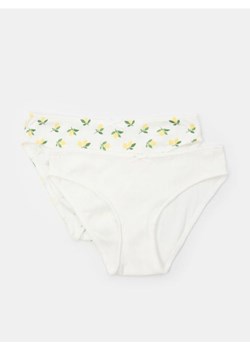 Sinsay - Bawełniane figi 2 pack - wielobarwny ze sklepu Sinsay w kategorii Majtki damskie - zdjęcie 181929987