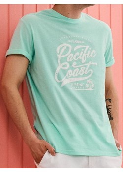 Sinsay - Koszulka - niebieski ze sklepu Sinsay w kategorii T-shirty męskie - zdjęcie 181930099