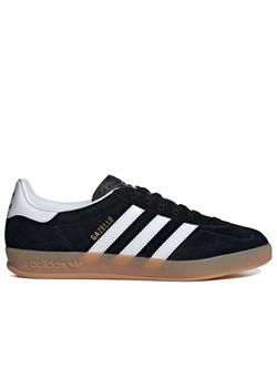 Buty adidas Gazelle Indoor JI2060 - czarne ze sklepu streetstyle24.pl w kategorii Buty sportowe męskie - zdjęcie 181930295