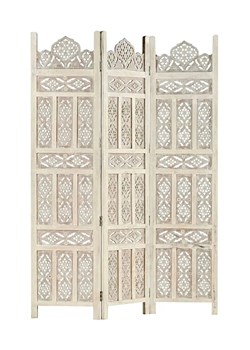 Rzeźbiony 3-panelowy parawan - Gano ze sklepu Edinos.pl w kategorii Meble - zdjęcie 181930415