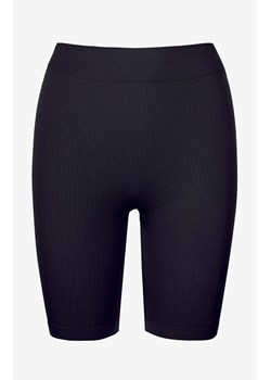 Marilyn legginsy damskie krótkie w prążki czarne Fitness, Kolor czarny, Rozmiar S/M, Marilyn ze sklepu Intymna w kategorii Szorty - zdjęcie 181931978