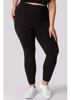 Mona legginsy damskie czarne Base Plus Size, Kolor czarny, Rozmiar 2XL, Mona ze sklepu Intymna w kategorii Spodnie damskie - zdjęcie 181932037