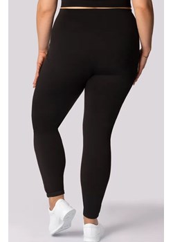 Mona legginsy damskie czarne Base Plus Size, Kolor czarny, Rozmiar 2XL, Mona ze sklepu Intymna w kategorii Spodnie damskie - zdjęcie 181932038
