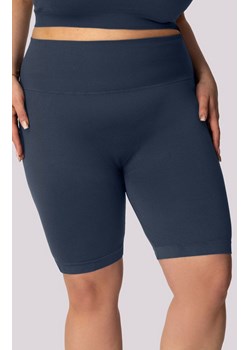 Mona kolarki damskie granatowe Base Plus Size, Kolor granatowy, Rozmiar 2XL, Mona ze sklepu Intymna w kategorii Szorty - zdjęcie 181932057