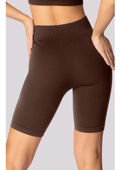 Mona kolarki damskie w kolorze caffe Ribbed, Kolor caffe, Rozmiar M/L, Mona ze sklepu Intymna w kategorii Szorty - zdjęcie 181932068