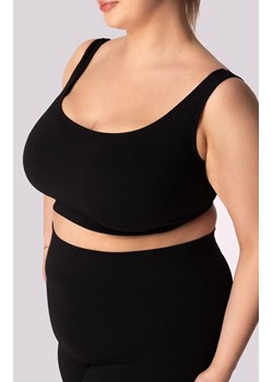 Mona top damski czarny Base Plus Size, Kolor czarny, Rozmiar 2XL, Mona ze sklepu Intymna w kategorii Biustonosze - zdjęcie 181932105