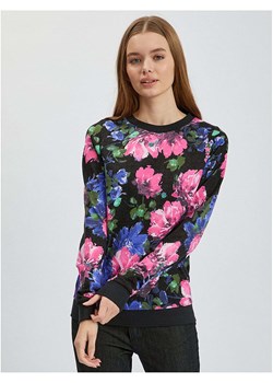 orsay Sweter w kolorze czarno-różowo-niebieskim ze sklepu Limango Polska w kategorii Swetry damskie - zdjęcie 181933007
