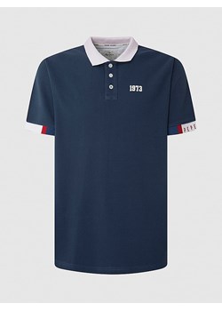 Pepe Jeans Koszulka polo w kolorze granatowym ze sklepu Limango Polska w kategorii T-shirty męskie - zdjęcie 181933017