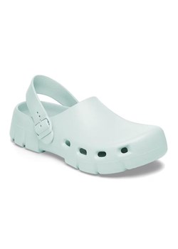 Birkenstock Chodaki &quot;Birki Flow&quot; w kolorze turkusowym ze sklepu Limango Polska w kategorii Klapki damskie - zdjęcie 181933435