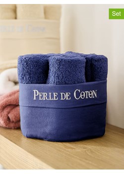 Soft by Perle de Coton Ręczniki (6 szt.) w kolorze granatowym dla gości ze sklepu Limango Polska w kategorii Ręczniki - zdjęcie 181933628