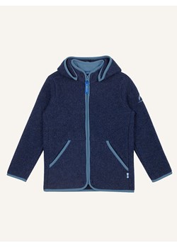 finkid Wełniana kurtka polarowa &quot;Luonto&quot; w kolorze granatowym ze sklepu Limango Polska w kategorii Kurtki chłopięce - zdjęcie 181933729