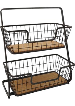 Anticline Regał w kolorze czarno-brązowym - 41 x 50 cm ze sklepu Limango Polska w kategorii Regały i witryny - zdjęcie 181933738